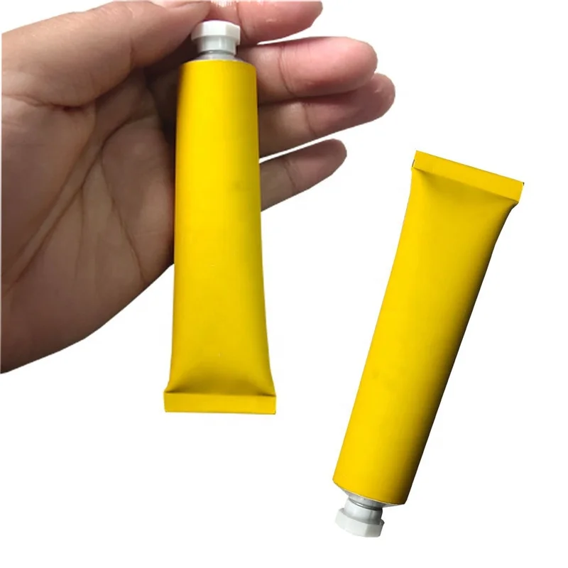 10ml 15ml 20ml Aluminum Empty Tubes Lip Gloss Squeeze Gel Tube Balm Containers Mini Soft Tubes for Cosmetics Metal Package