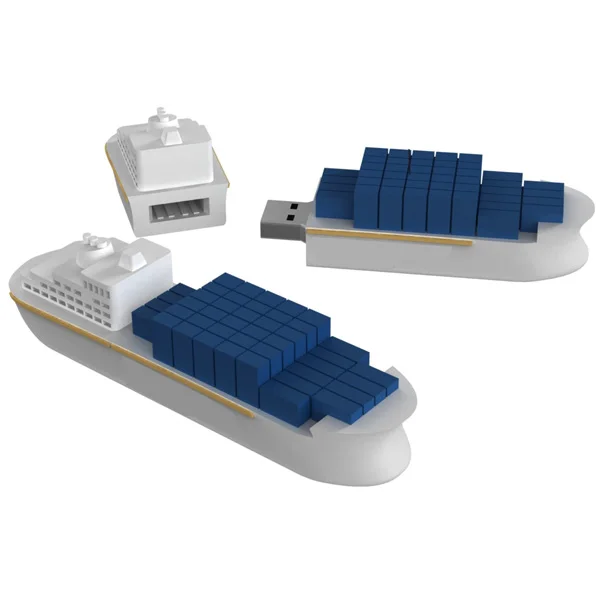 Design OEM PVC Customized Pendrive Car Shaped with logo Silicone Custom Train Truck Usb Flash Drive