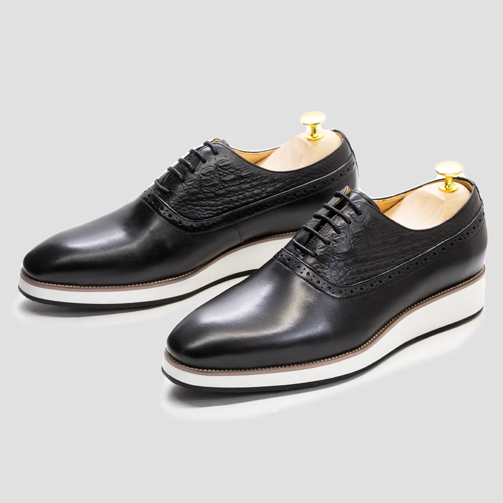 Shop Our New Arrival of Men's Cow Leather Shoes from Italy