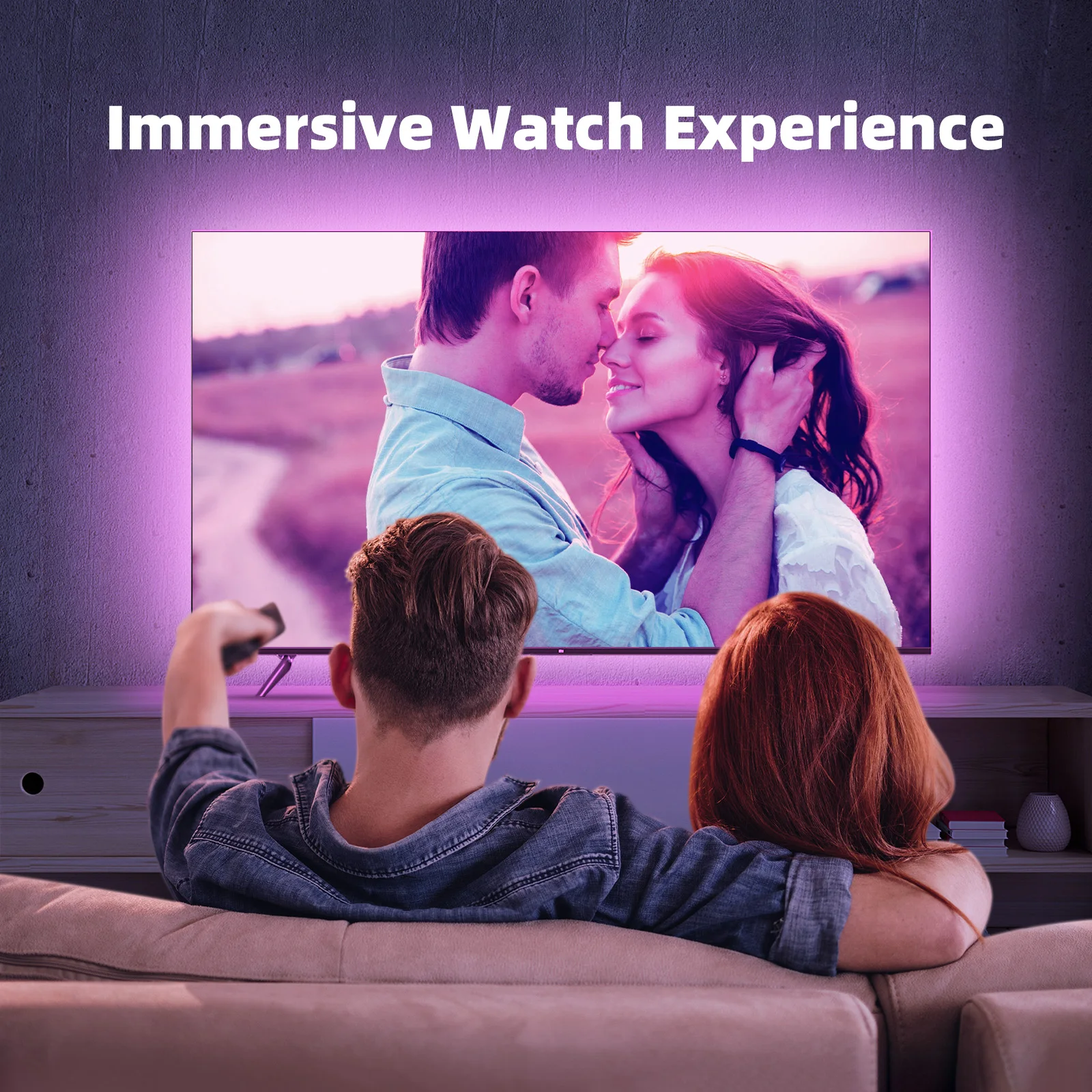 Nanxin Immersion Tv Led Backlight Without Camera Fancy Leds Tv Lights Smart Tv Light With Led