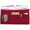 7 Pack Waist Apron- Black