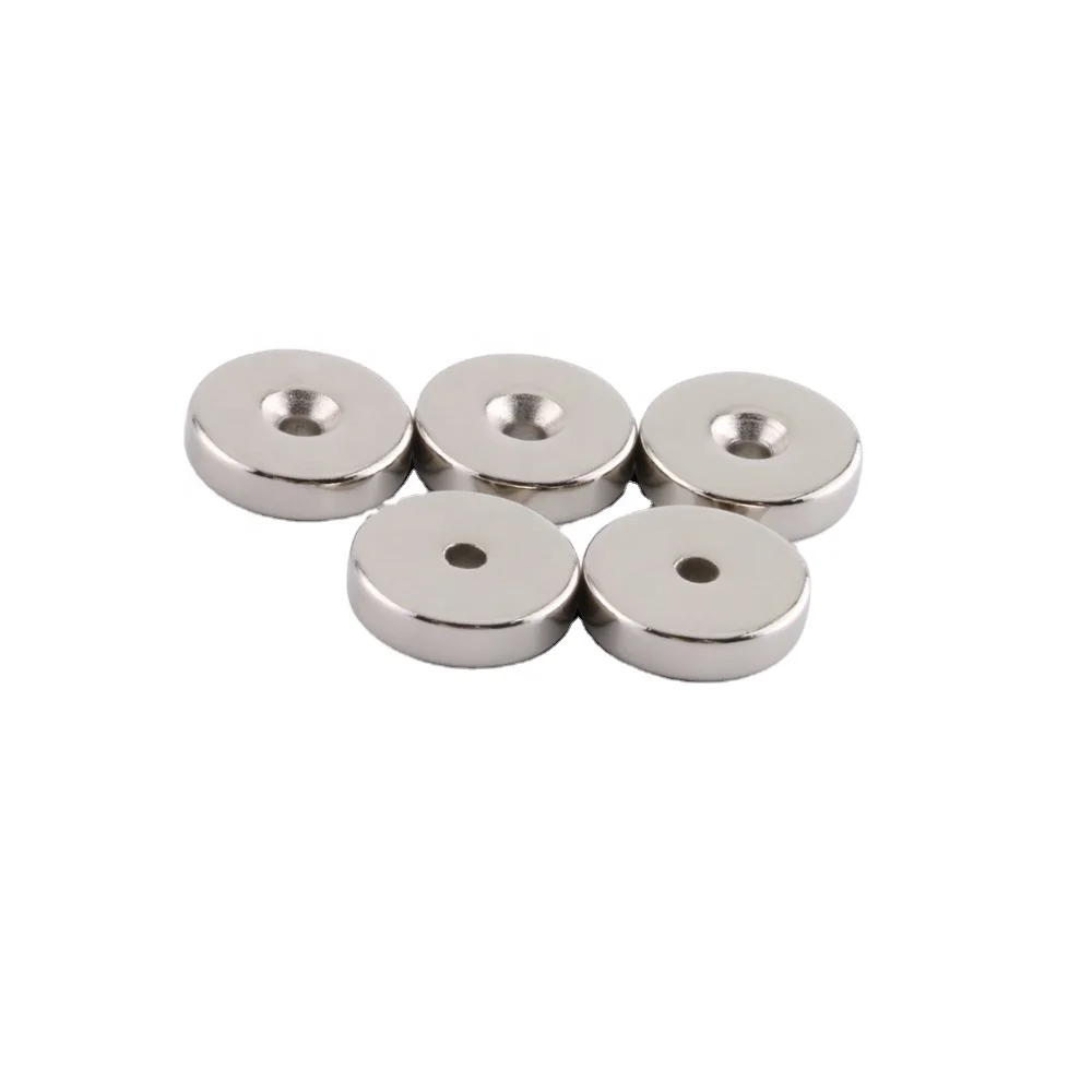 N52 Countersunk Super Strong Ring Customized Powerful Magnet Magnetic Manufacturer