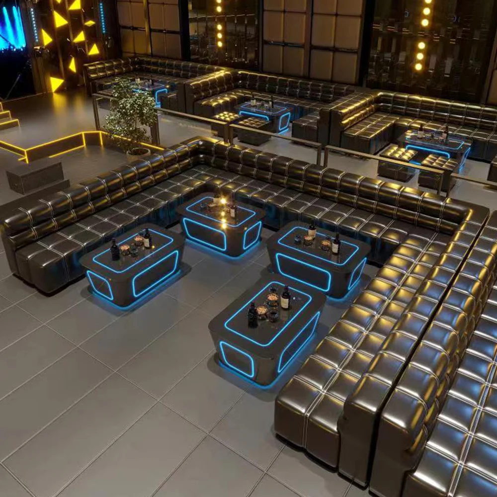 2023 Luxury Customized Table With Led Light Table