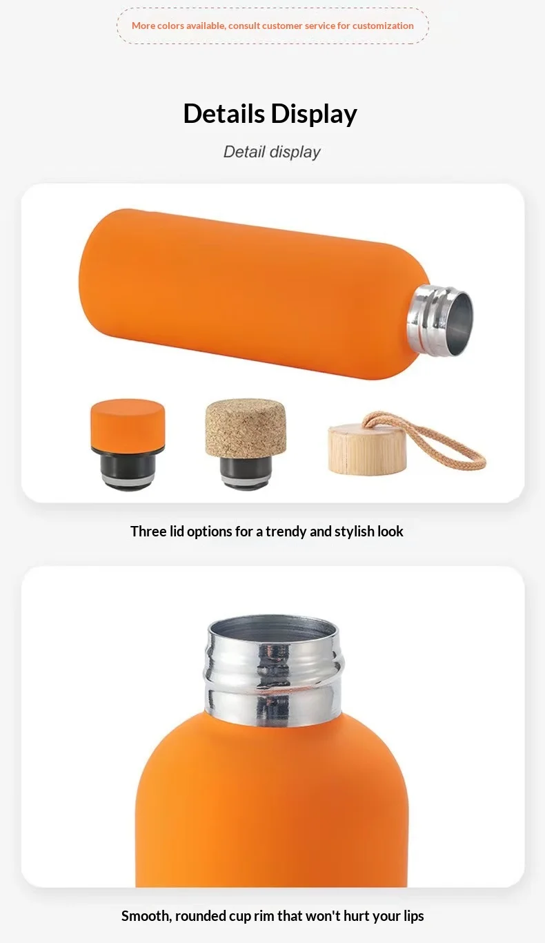 Hot Selling Recycled Insulated Bicycle Water Bottle, Suitable for Hot and Cold Drinks, Sports, Travel, Outdoor Activities preview 6