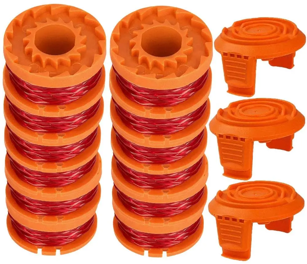 Replacement Spool Line for Worx WA0010 WG163 WG175 Trimmer/Edger Weed Eater 