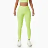 Fluorescent green leggings