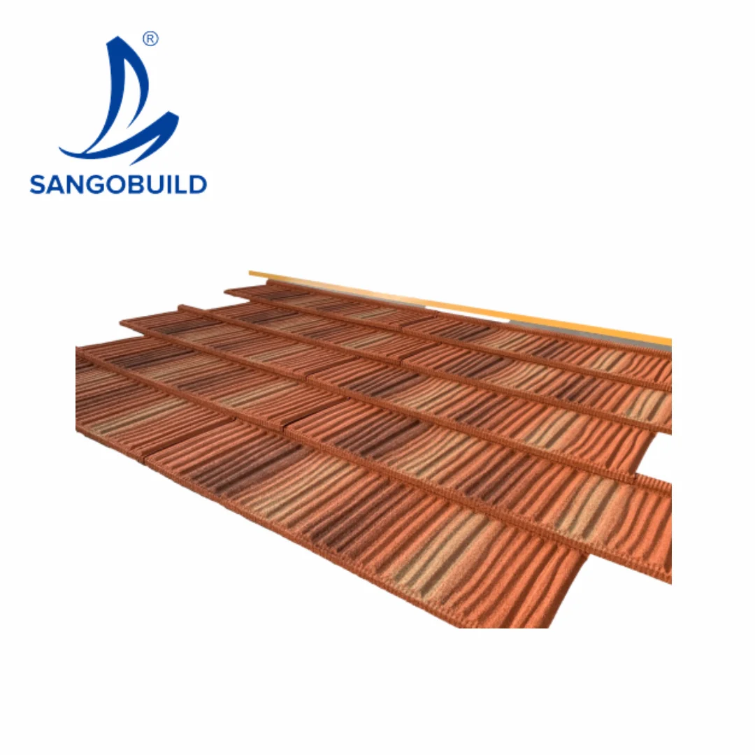 Водонепроницаемая кровельная плитка с покрытием 3 цвета