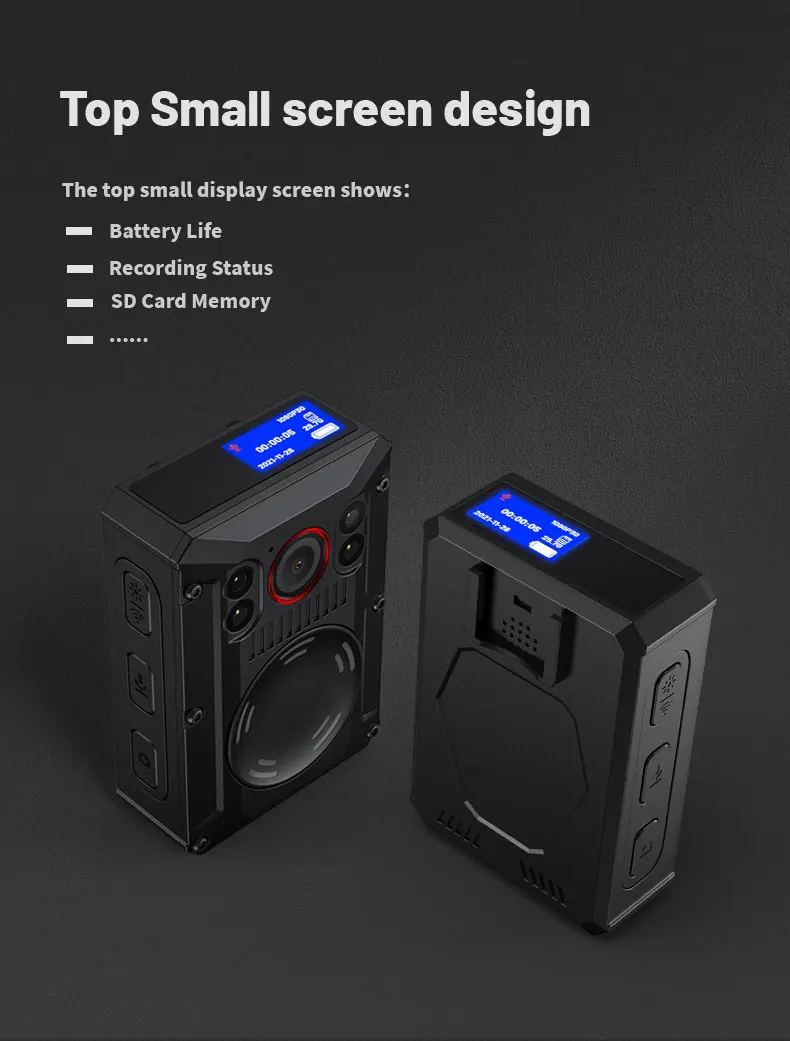 RECODA M502 US standard body worn camera for law enforcement body camera worn breast camcorder