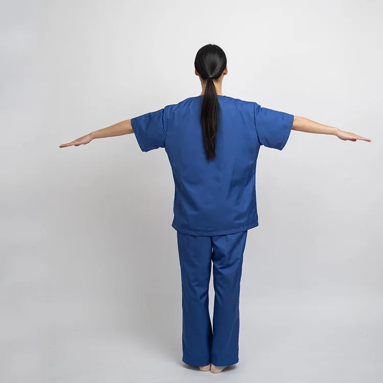 Custom Polyester Cotton Short Sleeve Women Surgical Scrub Sets Hospital Doctors Suits Nurse Uniform Clothes
