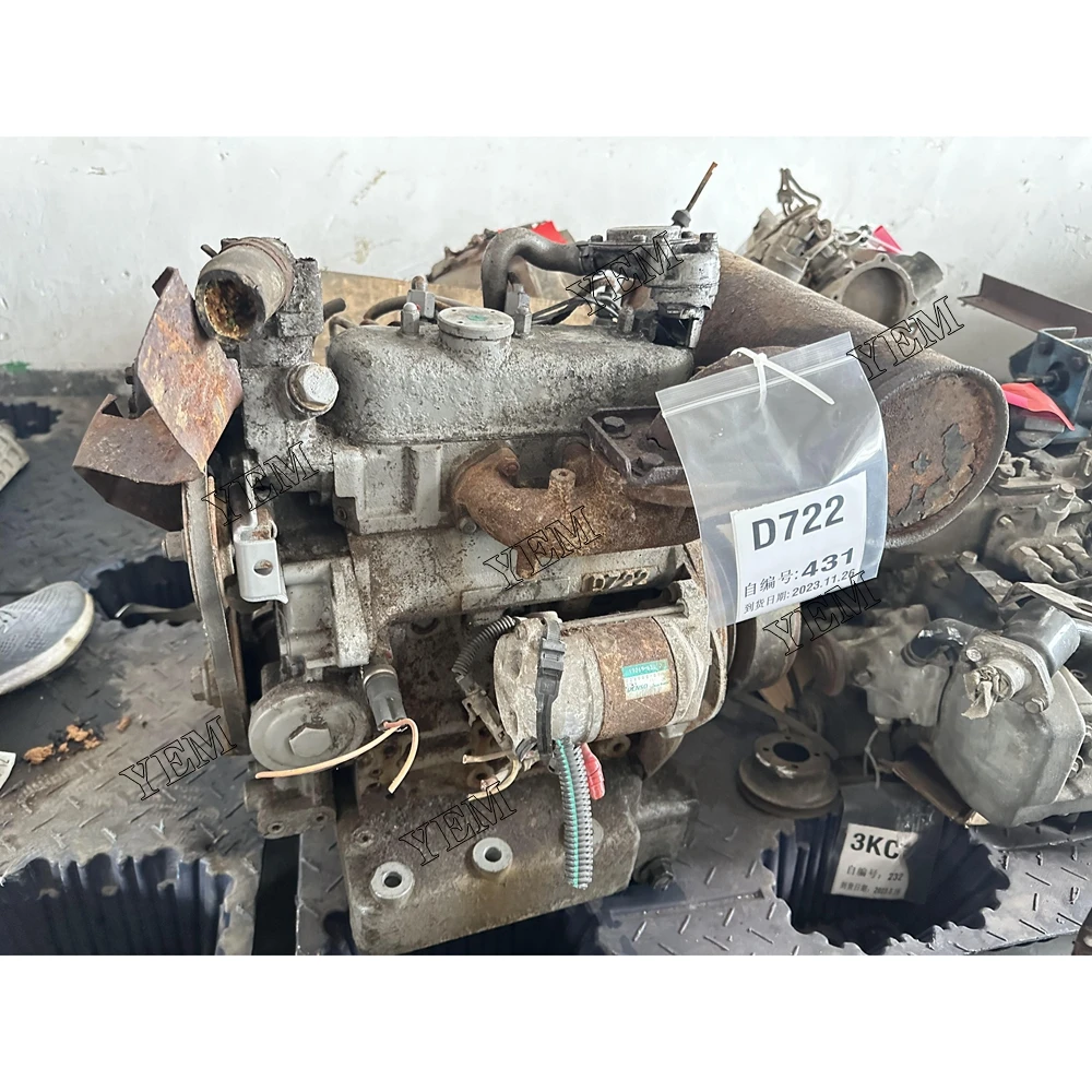 Complete Engine Assy for Kubota D722 Used Engine 3