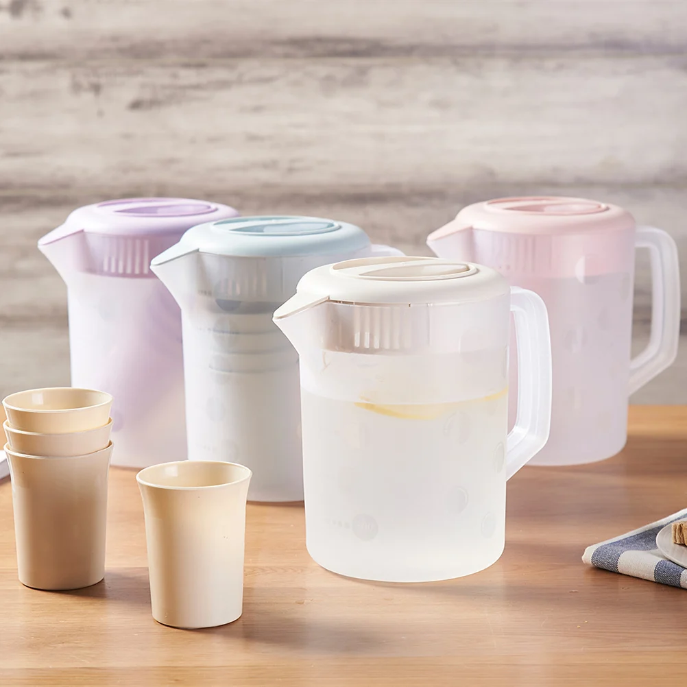Small Plastic Pitcher With Lid