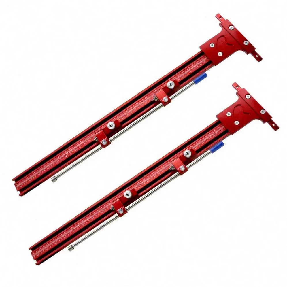 TEBAK Wood Working Tool Parallel Guide Rail System Woodworking Aluminum Guide Rail Joining Set Alloy Circular Saw Track Set