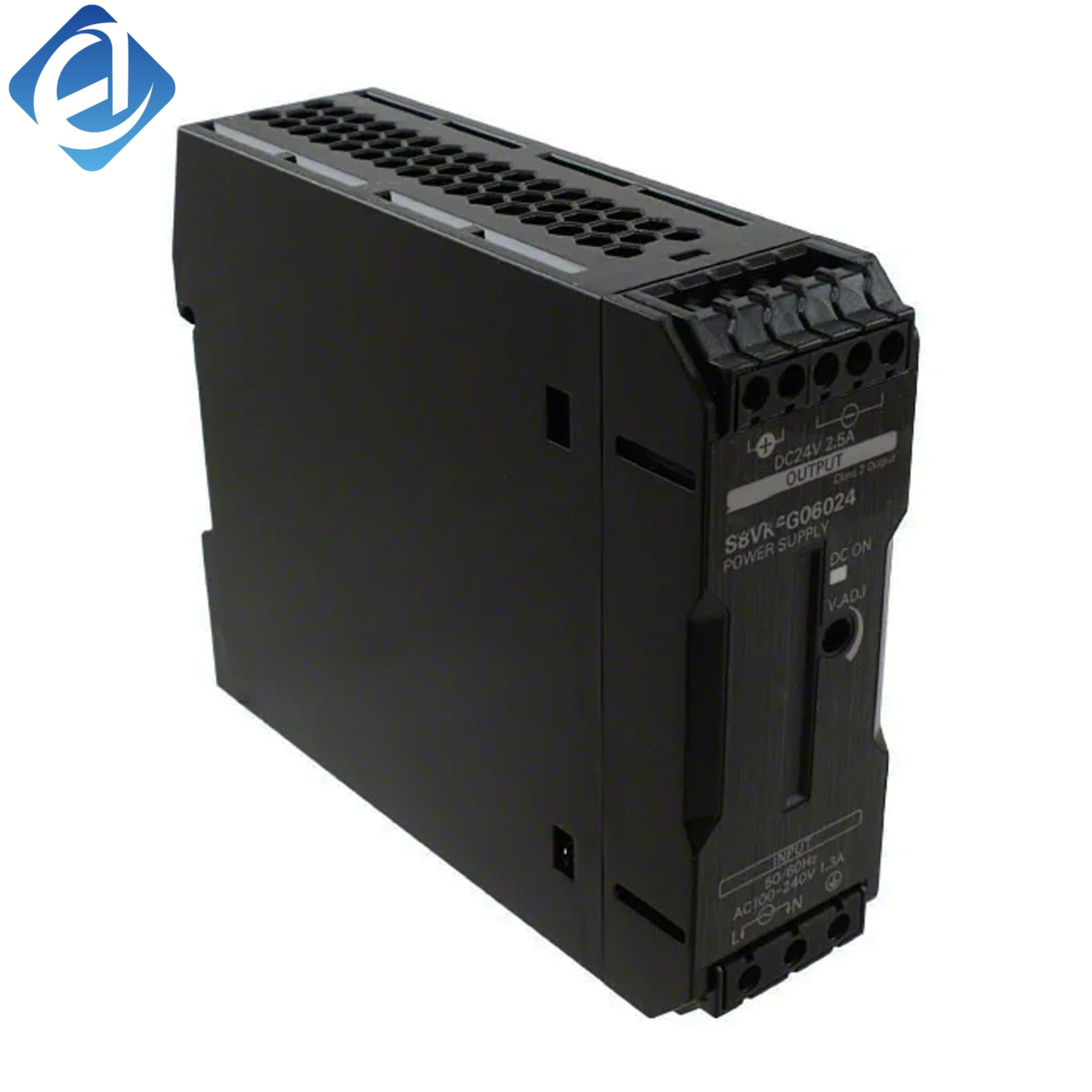 New Original Omron S8VK series switching power supply. It converts AC input into stable 24V DC output with high efficiency and overcurrent protection. Widely used in supplying power for PLC, sensors and various industrial automation control equipment.
