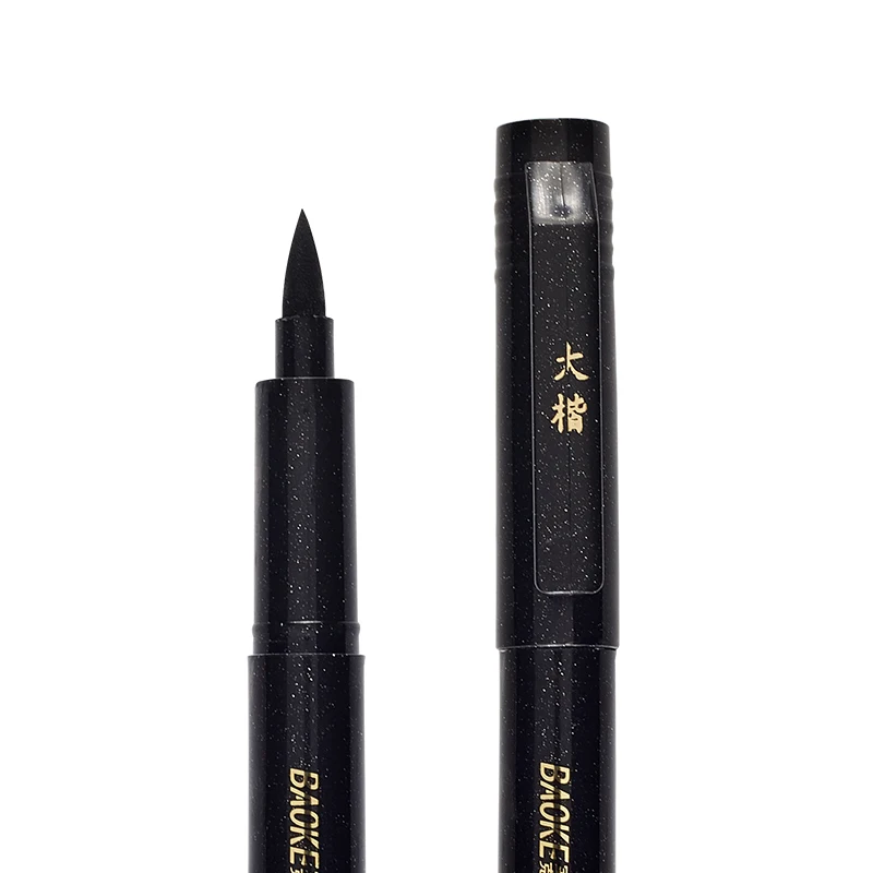 Chinese Classic Black Color Calligraphy Pen Big Size Soft Brush Tib  Refillable Felt Tip Marker Pen