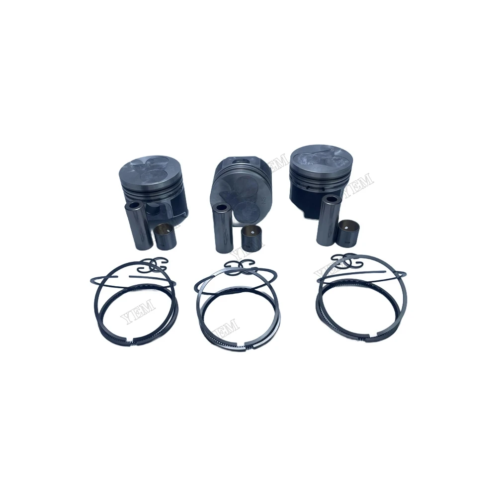 D1305 Piston With Rings 1G177-21770 for Kubota Engine Replacement Parts