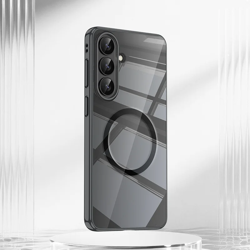 Coque de téléphone mobile magnétique OEM personnalisée, haute qualité, avec protection de l’objectif, antichoc, pour Samsung S26 Ultra et S26+