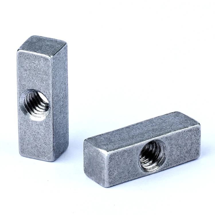 Factory Wholesale Price M2 M4 M6 Carbon Steel Square Nut Rectangle Nut