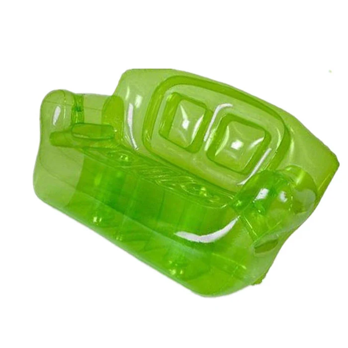 Custom Transparent PVC 2 Person Inflatable Couch Blow up pink Inflatable Sofa Chair Corner Sofa Armchair air Sofa