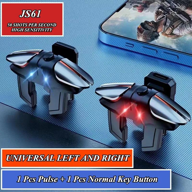 新品PUBG Mobile リリース記念パーティー バッテリー Amazon.com: Newseego for PUBG Game Controller Trigger, [1