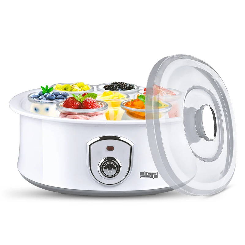 Home Kitchen Appliance Mini Yogurt Machine With LCD Display Adjustable Thermostat Automatic Electric Maker