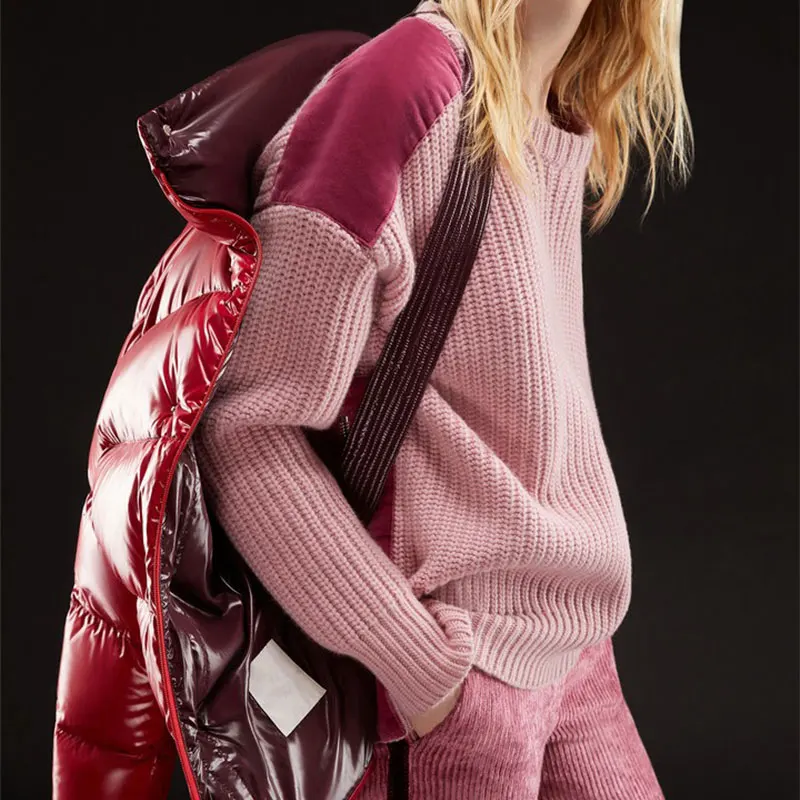 Men's Puffer Jacket For Winter, Warm Duck Down Utility Coat_voghion.com
