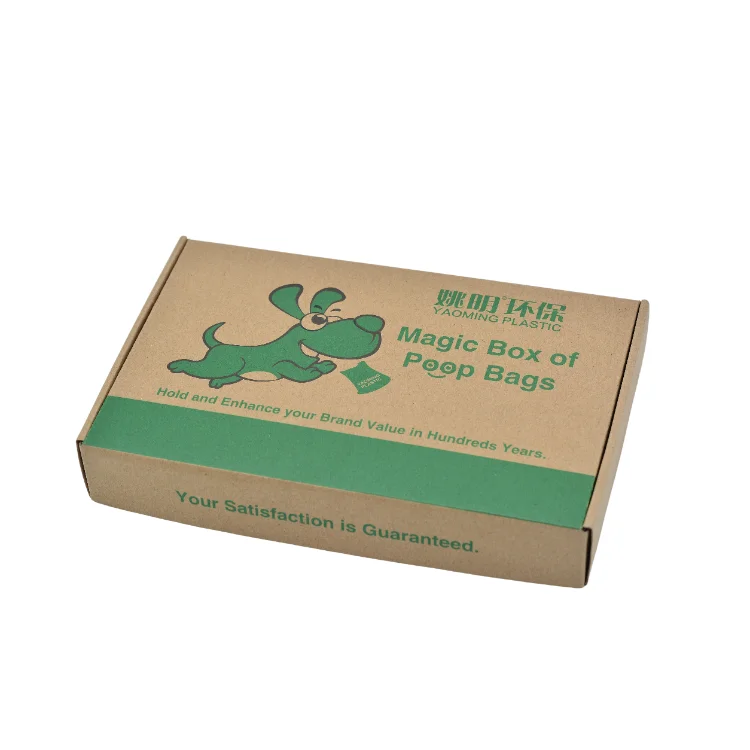 Biodegradable Eco Friendly Custom Private Label Portable 4 8 Rolls Compost Compostable Pla Pet Dog Poop Waste Bag for Training