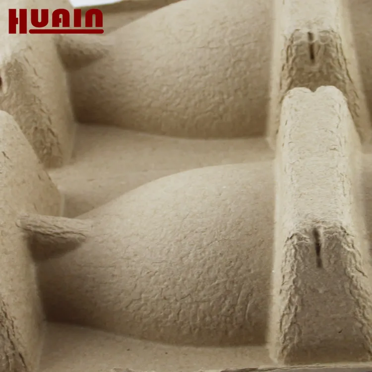 Molded Pulp Wine Shipper for Beer Durable Slotted Boxes