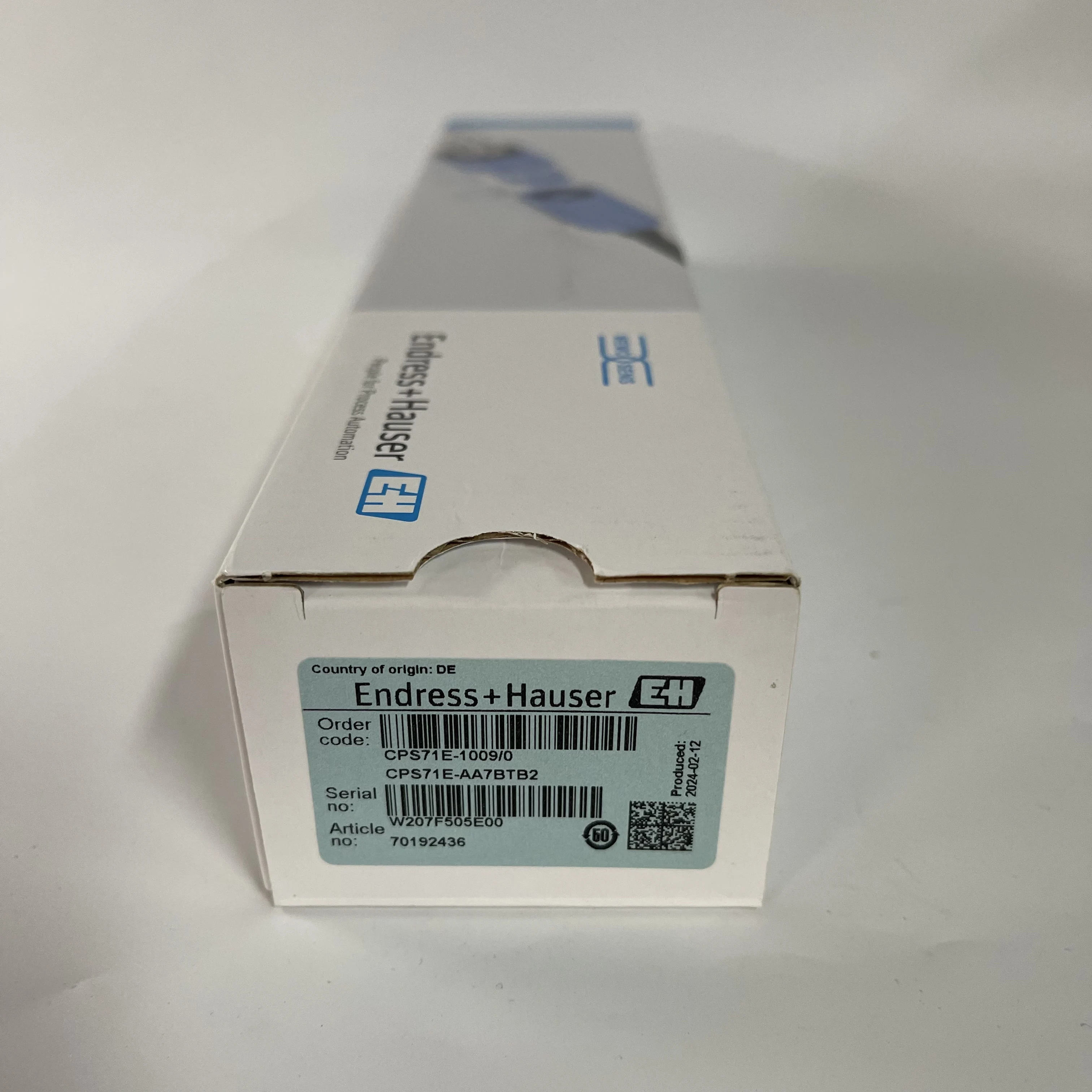 Endress+Hauser Flow Meter or Process Instrument CPS71E-AA7BTB2 Endress+Hauser Flow Meter or Process Instrument CPS71E-AA7BTB2