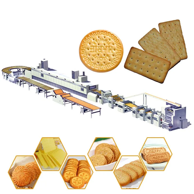 Hard Soft Biscuit Production Line Machines to Make Biscuits Line Small Biscuit Making Machine Price