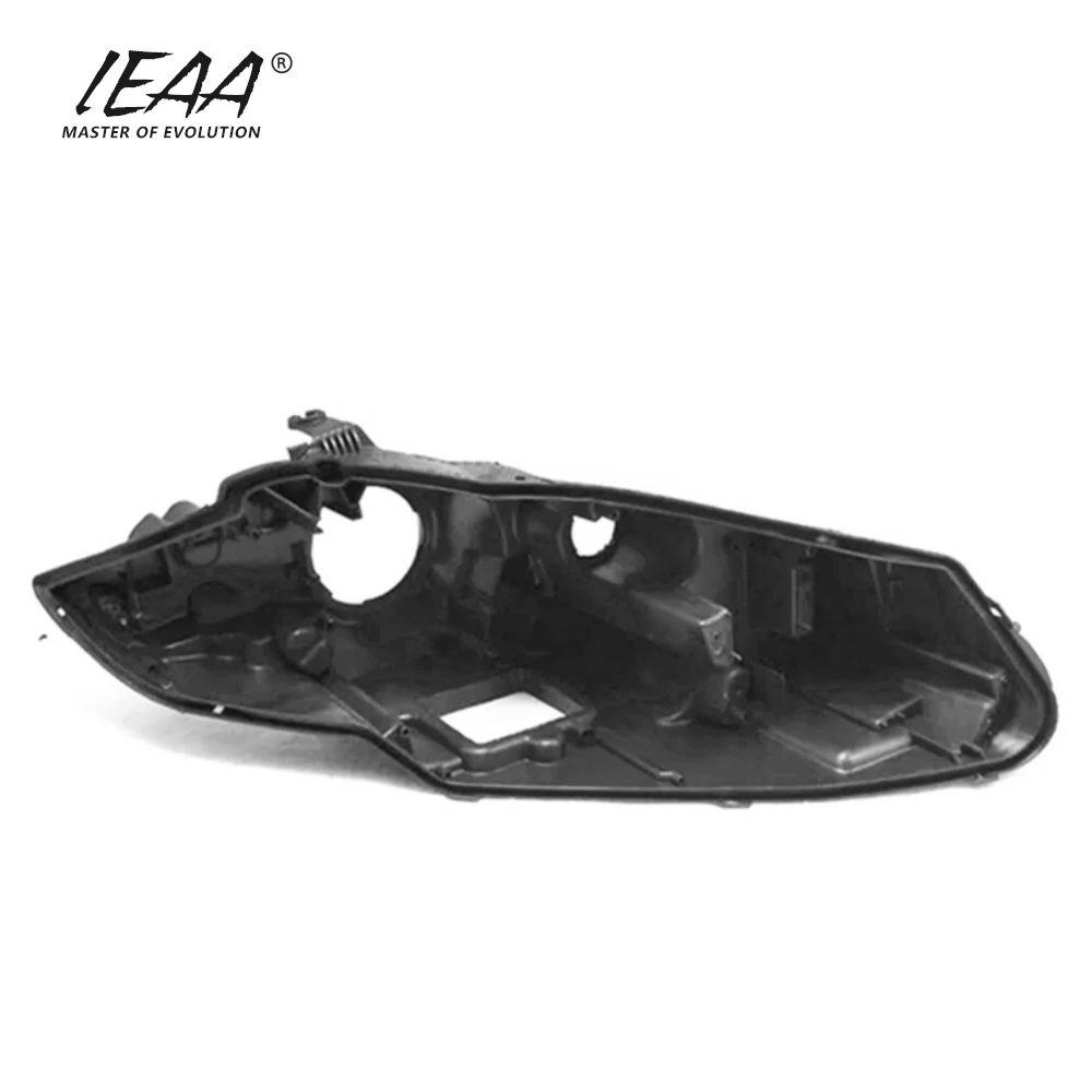 IEAA AUTO Pengganti Lampu Depan Mobil Rumah Hitam Basis Belakang untuk Jaguar XF Basis Belakang Lampu Depan 2012-2015