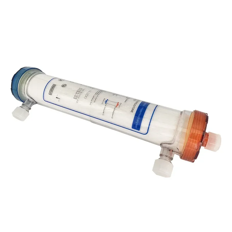 High Quality Hospital Supply Disposable Medical PVC/PE/PP Dialyzer Hemodialysis ISO Certified Low High Flux EOS Disinfecting manufacture