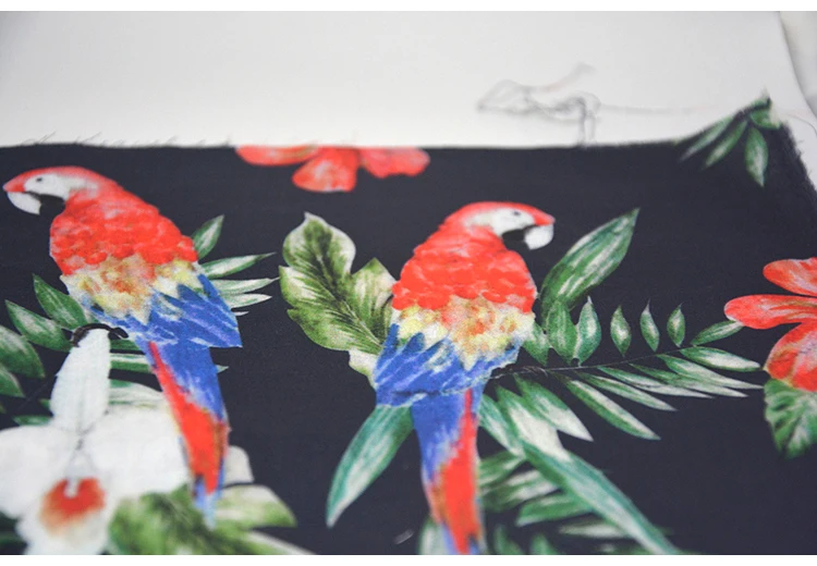 custom printed fabric cotton