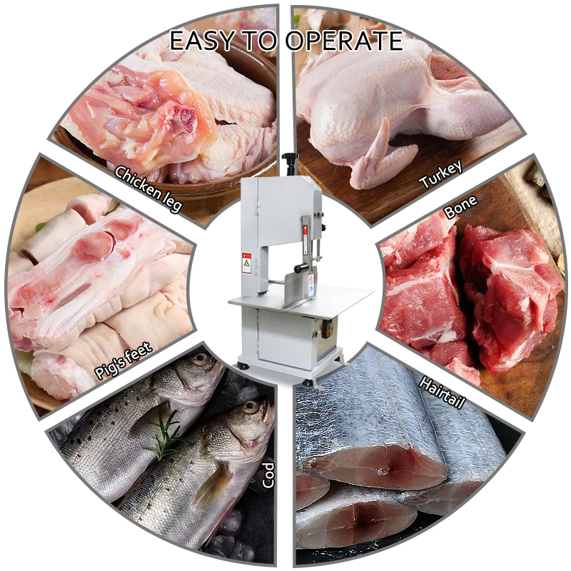product jkb 210t most popular in 2024 meat electric butchers bone saw machine chicken cutter on sale-11
