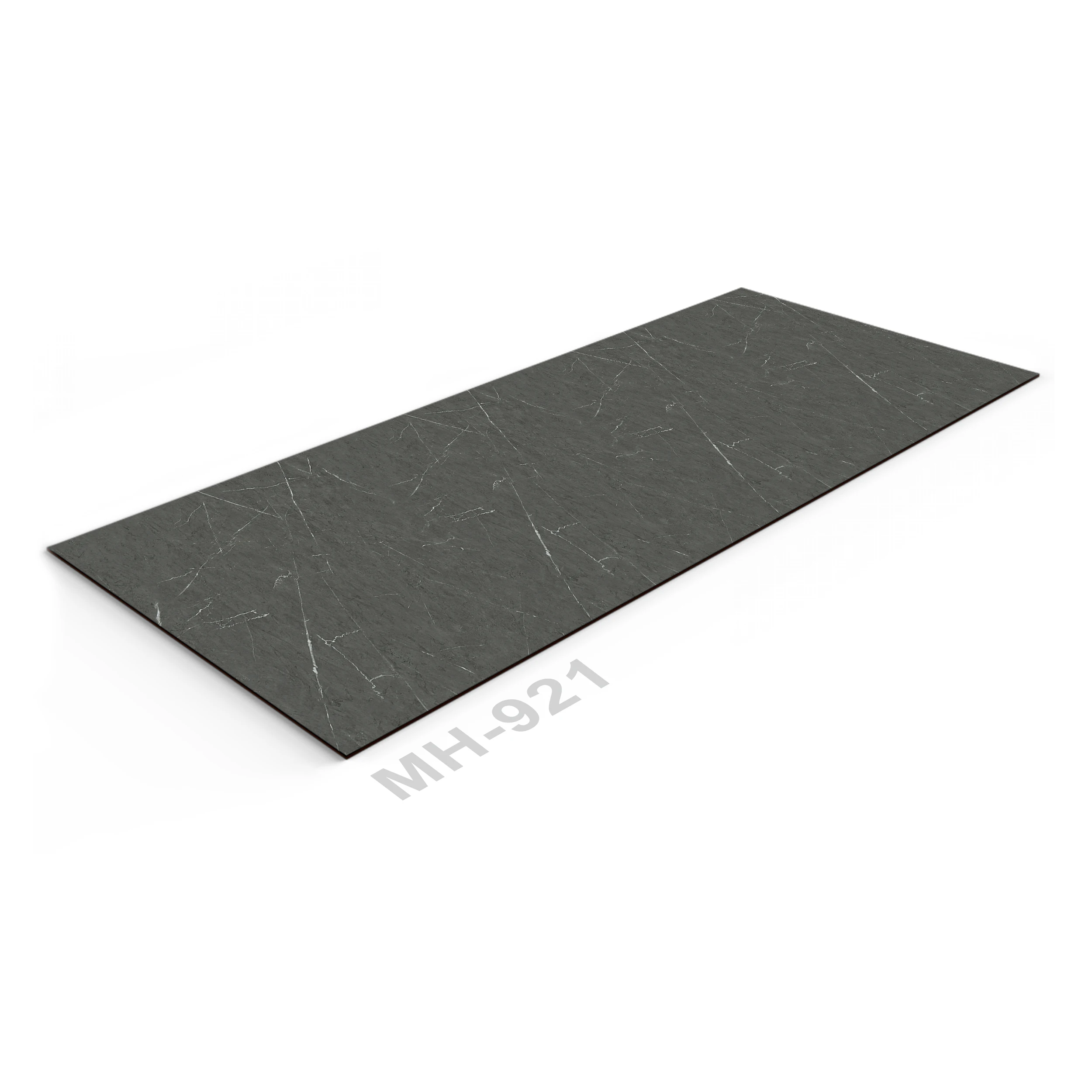 Interior Decoration Nano Bamboo Fiber Cladding PVC Marble Glossy/Matte 9mm Solid Waterproof Eco-Friendly Wall Panels