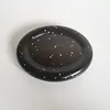 platos de tinta negra
