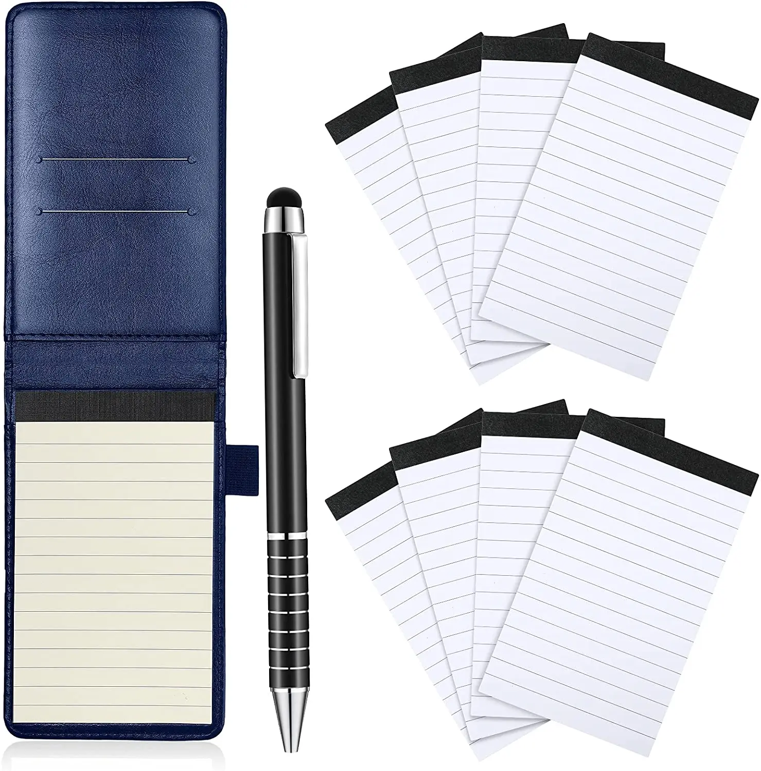 High End Promotional Stationary and School Supplies Custom Made A4A5A6 Sticky Notepad Blank Paper and Pen