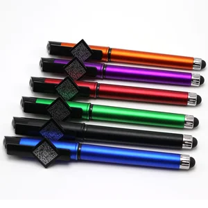 Customized Printing logo 3 in 1 Plastic QR Code Gel Pen with Stylus Touch and Mobile Phone Holder
