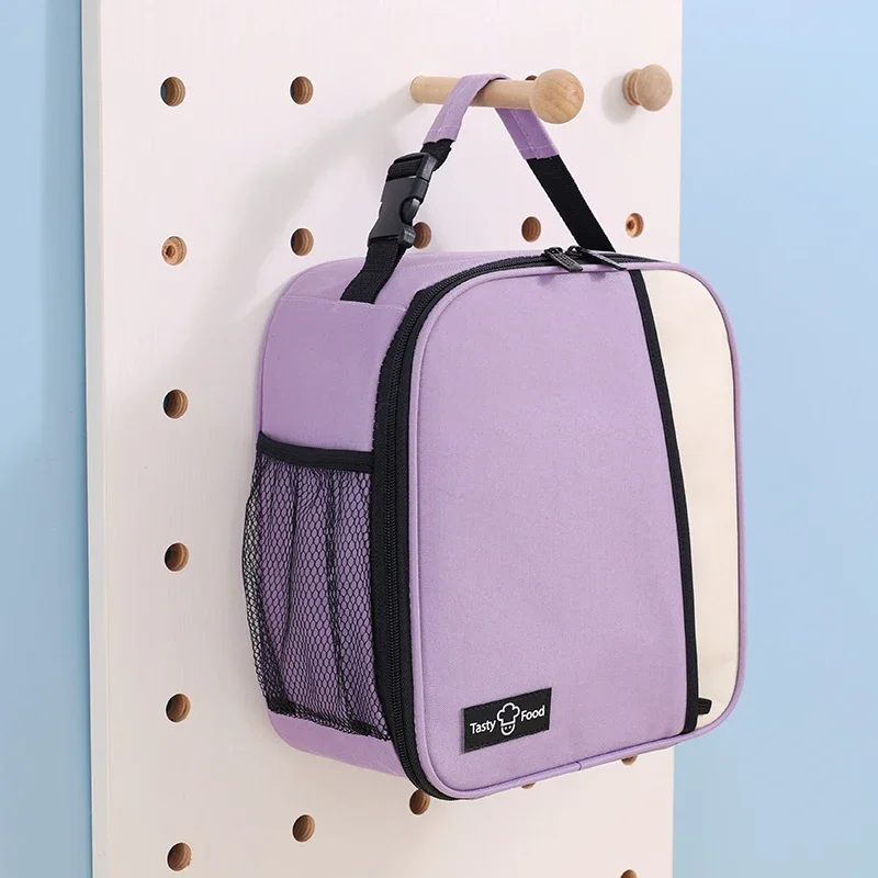 Factory Customized OEM Lunch Box Portable Reusable Cooler Bag Insulated Lunch Box for Kids Outdoor Picnic Work School