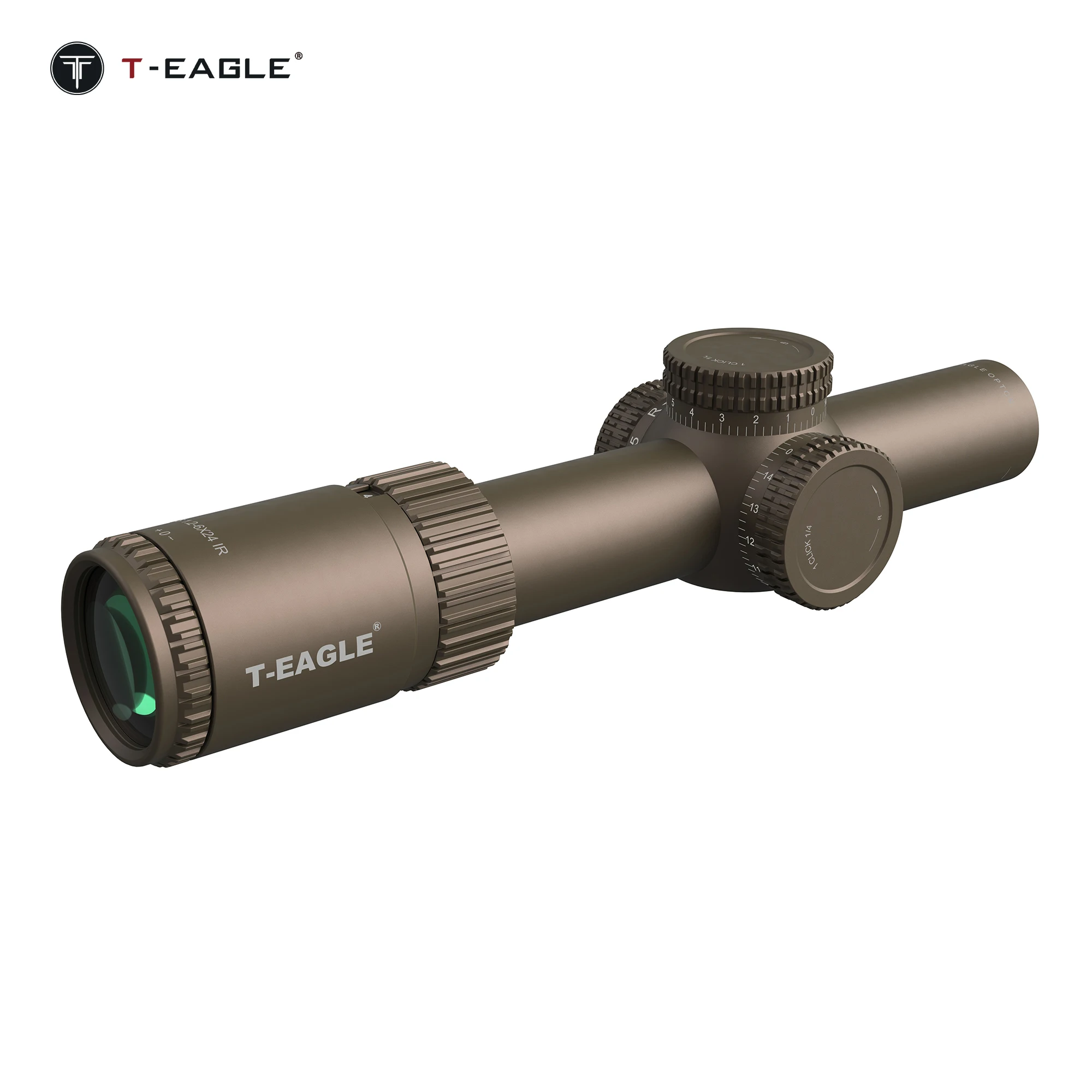 T-EAGLE EOS 1.2-6X24IR DE スコープ T-EAGLE EOS 1.2-6X24 IR SFP LPVO Riflescope