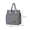 Small gray handbag