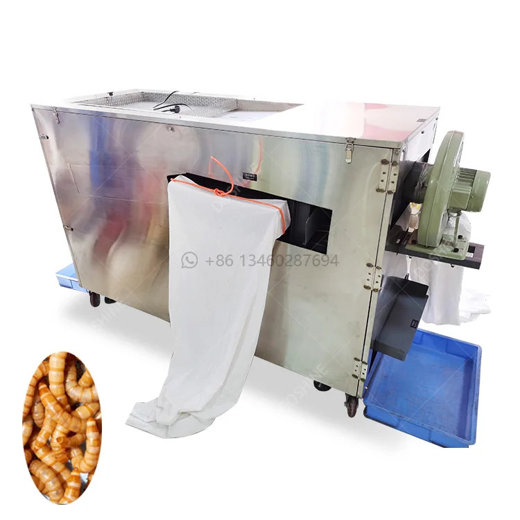 Multifunctional Mealworm Sorting Machine for Big Small Dead Worms Sort Yellow Mealworm Screening Machine
