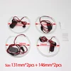 131mm * 2pcs + 146mm * 2pcs