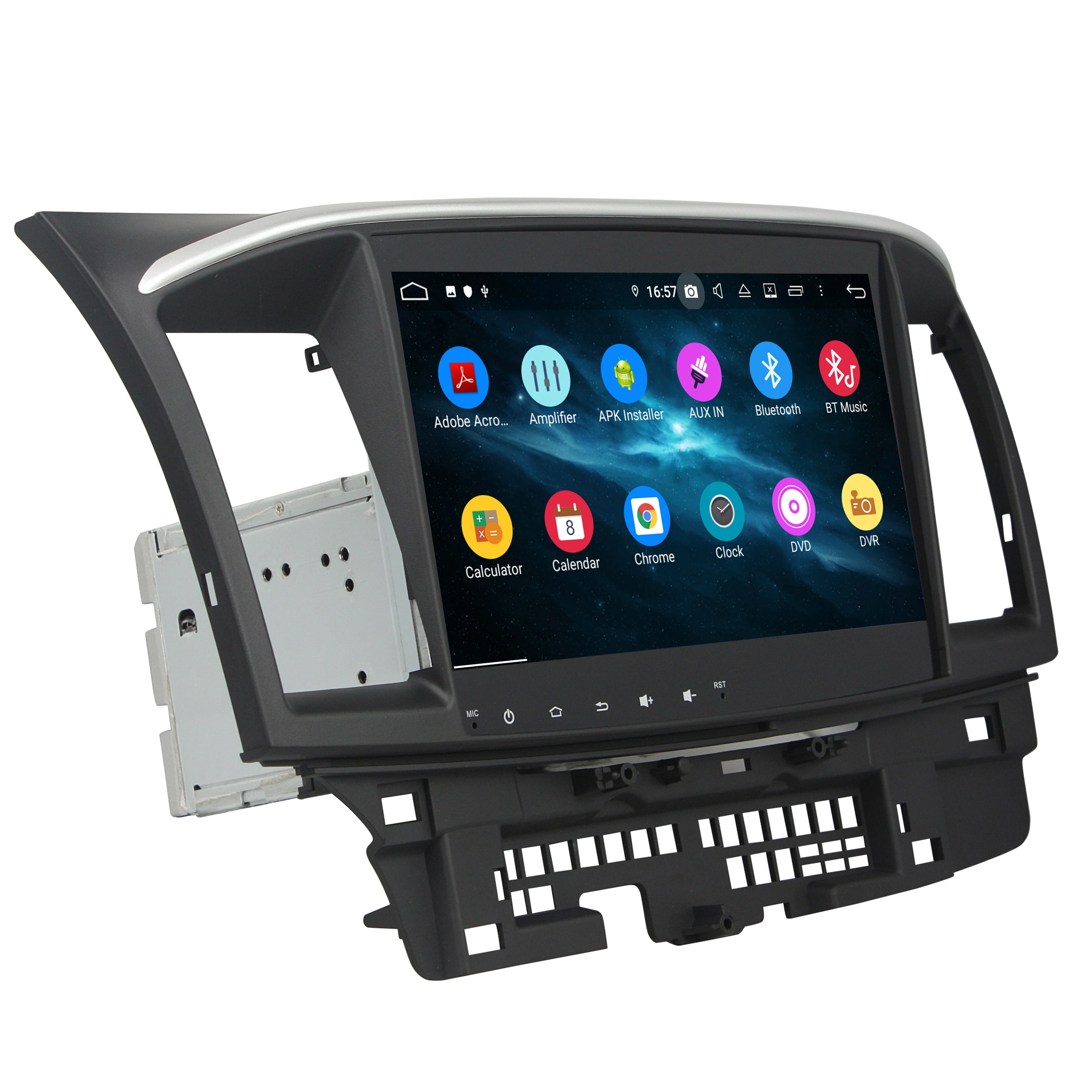 告RADIO Klyde KD-1105 Android Car Radio - Perfect for MITSUBISHI LANCER