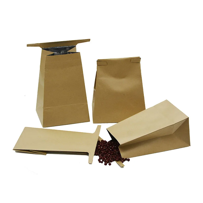 paper bag with tin tie