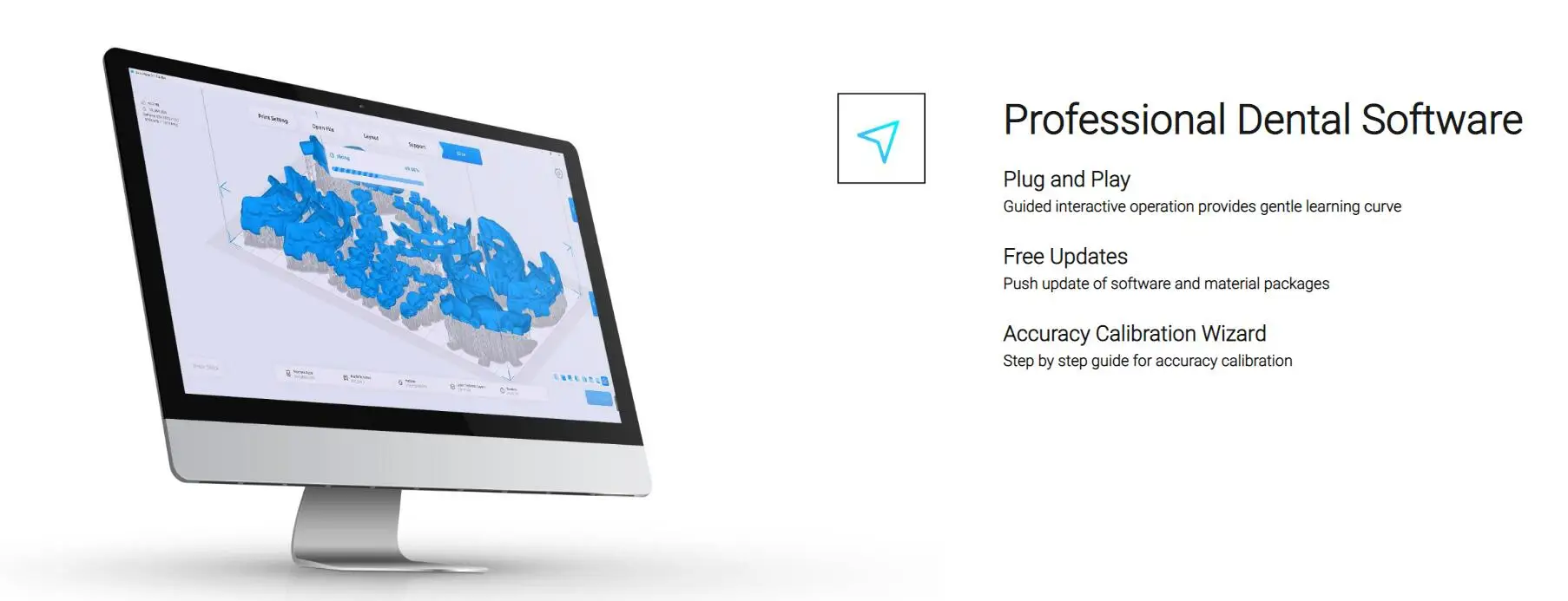 Digital Dental 3d Printer Accufabl4d Dental 3d Printer Professional