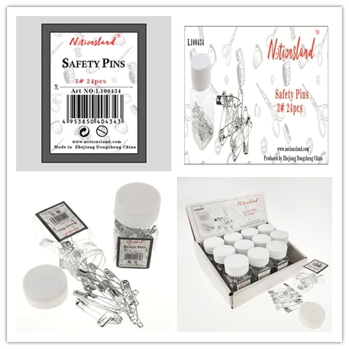 Большие булавки для одежды из нержавеющей стали размер 3 24