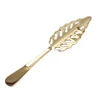 Leaf Shaped Bitter Spoon Gold