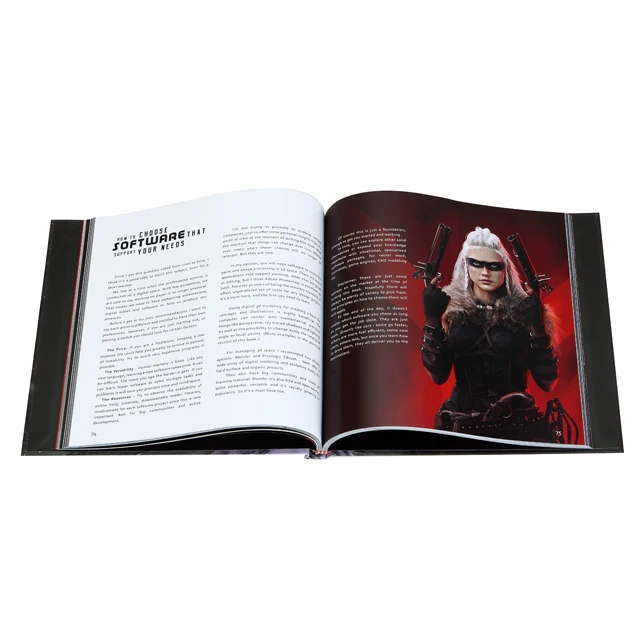 Заводская печать книг в твердом