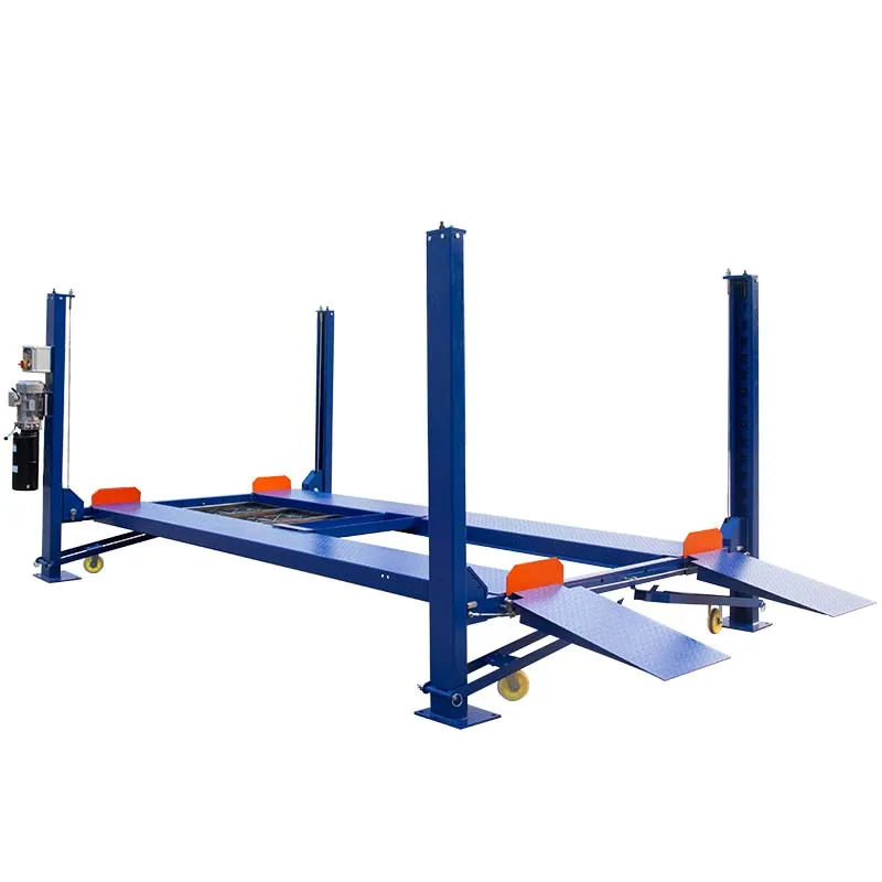 CE Approved High Quality 4.5T Auto Lifts Fast Delivery Original Movable Hydraulic 4-Post Car Lifts for Home Garage on Sale