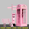 2-meter 5-piece set-light pink